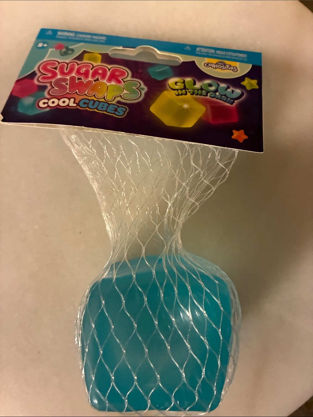 Sugar Swaps Glow In The Dark Cool Cubes - Blue